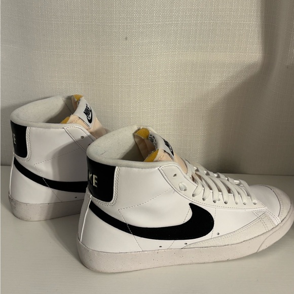 Nike Shoes - Nike White and Black Blazer Sneakers